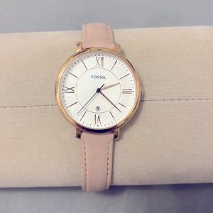 NEW Fossil Watch- Gold/Mauve